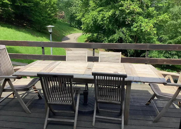 Gezellige Chalet Met Groot Zonneterras In Domaine Du Bonsoy - Vernieuwd In 2024